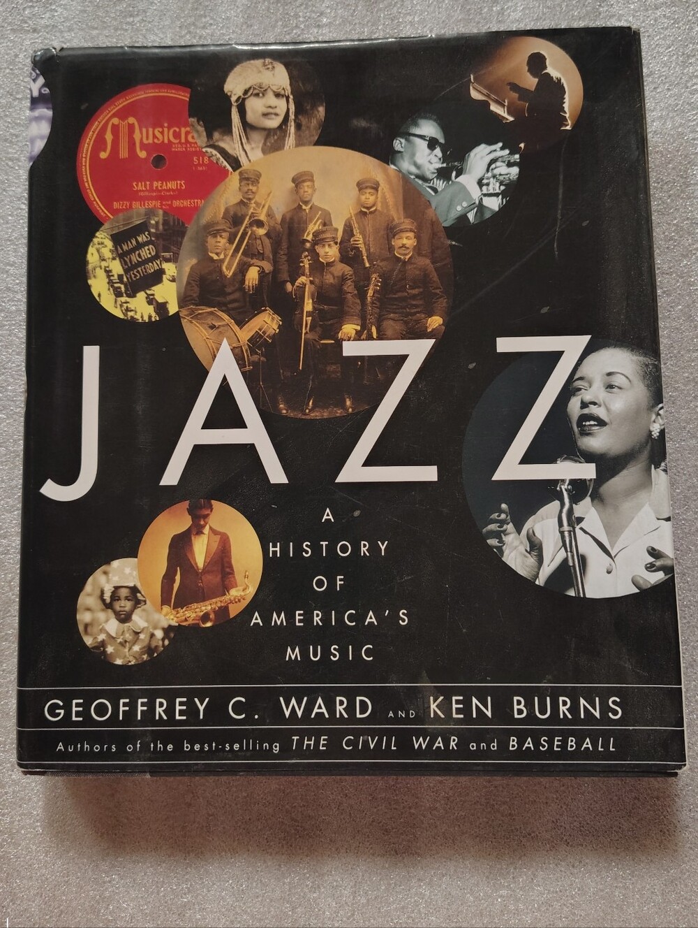 Jazz A History of America’s Music Ken Burns Ward 2000 First Edition Hardcover